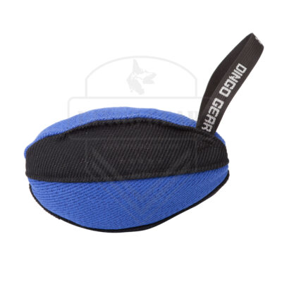 DG S02789 zabawka treningowa rugby 22x13cm czarno-niebieska