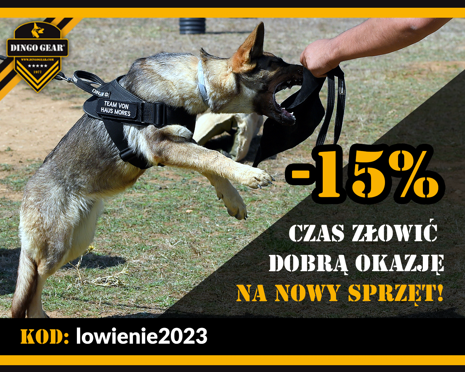 Złów dobrą okazję w dniach 24-26.02.2023 i kupuj sprzęt z 15%-wą zniżką.