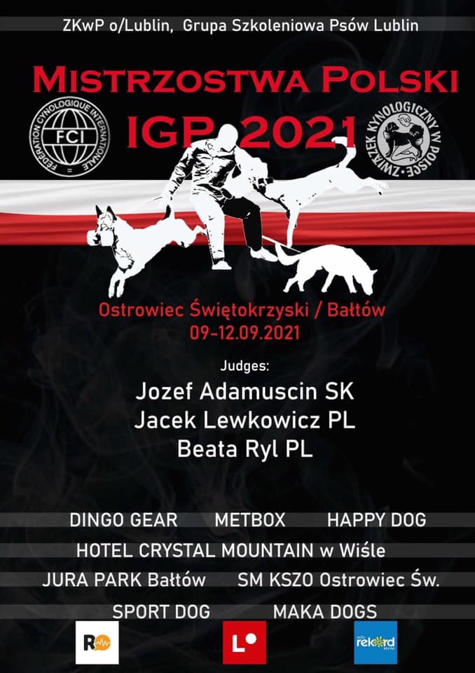 Zapraszamy na Otwarte Mistrzostwa Polski IGP Ostrowiec Świętokrzyski / Bałtów 09-12 . 09 . 2021