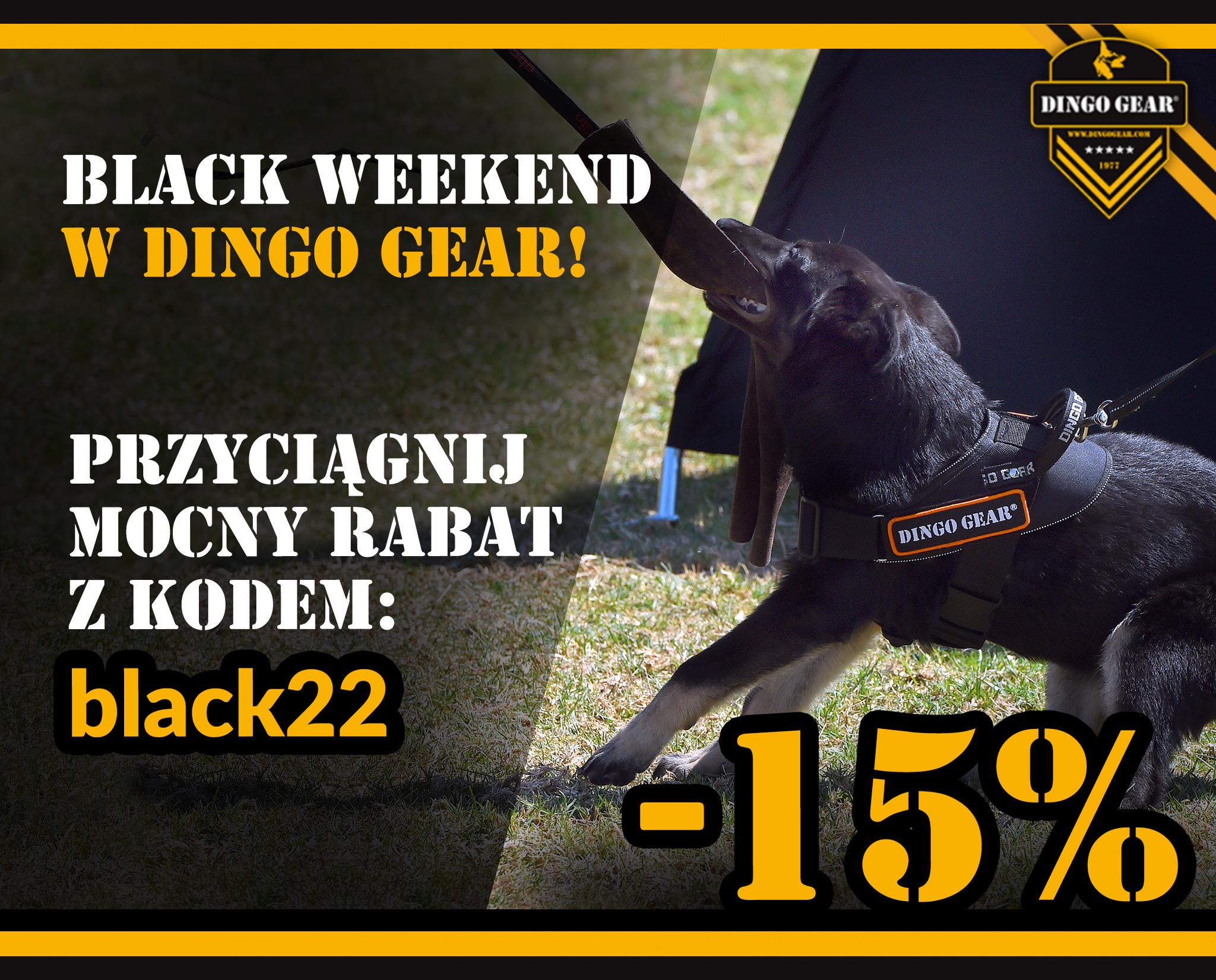 Zastosuj kod: black22 i włącz się do Black Week & Cyber Monday