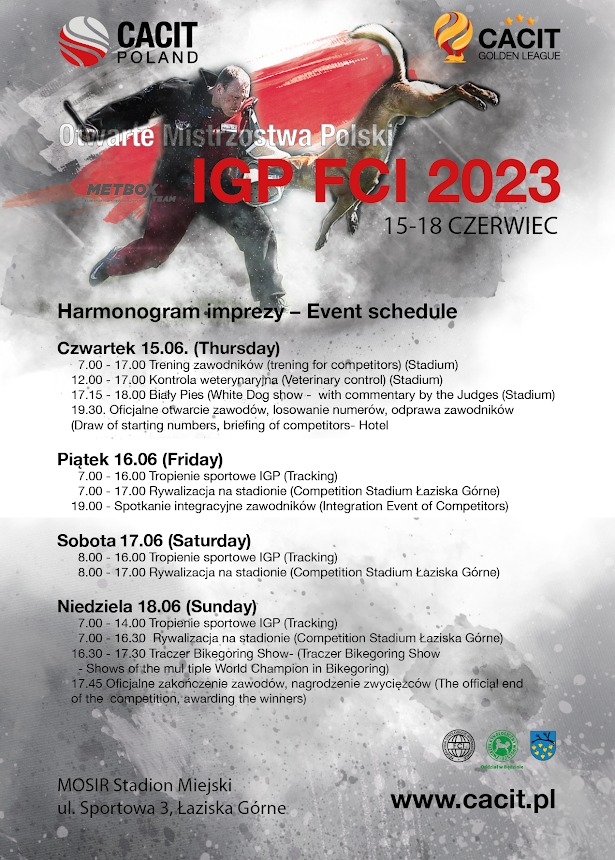 Przygotuj się na CACIT Poland IGP FCI 2023