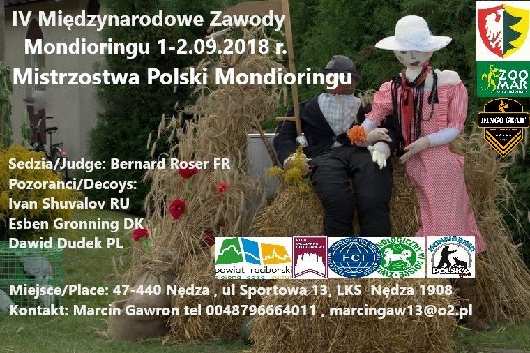 Mistrzostwa Polski Mondioringu 01-02.09.2018