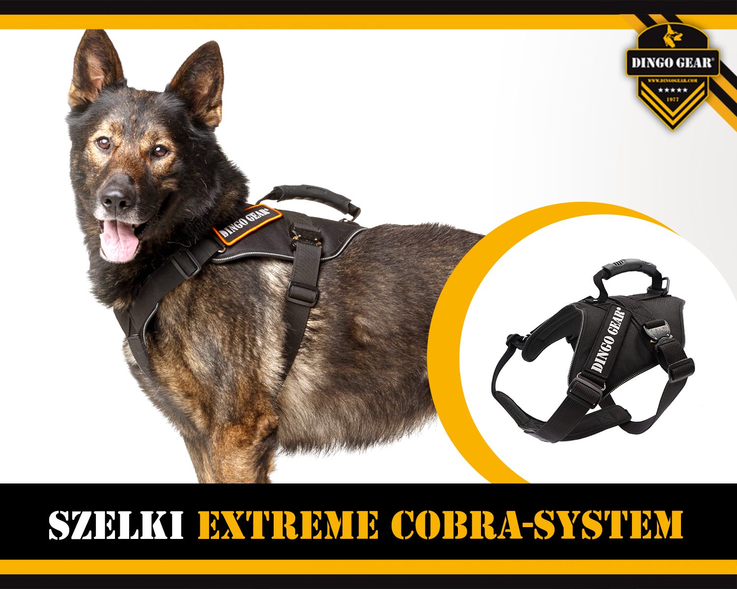 Wykorzystuj do ekstremalnych warunków szelki EXTREME COBRA-SYSTEM