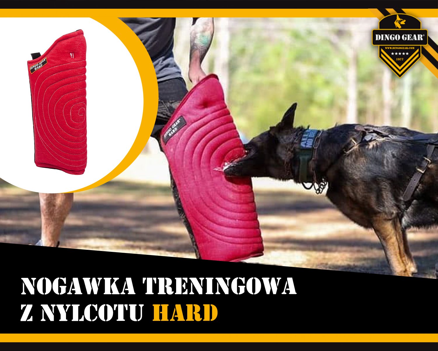 Wykorzystuj nogawkę treningową z nylcotu HARD