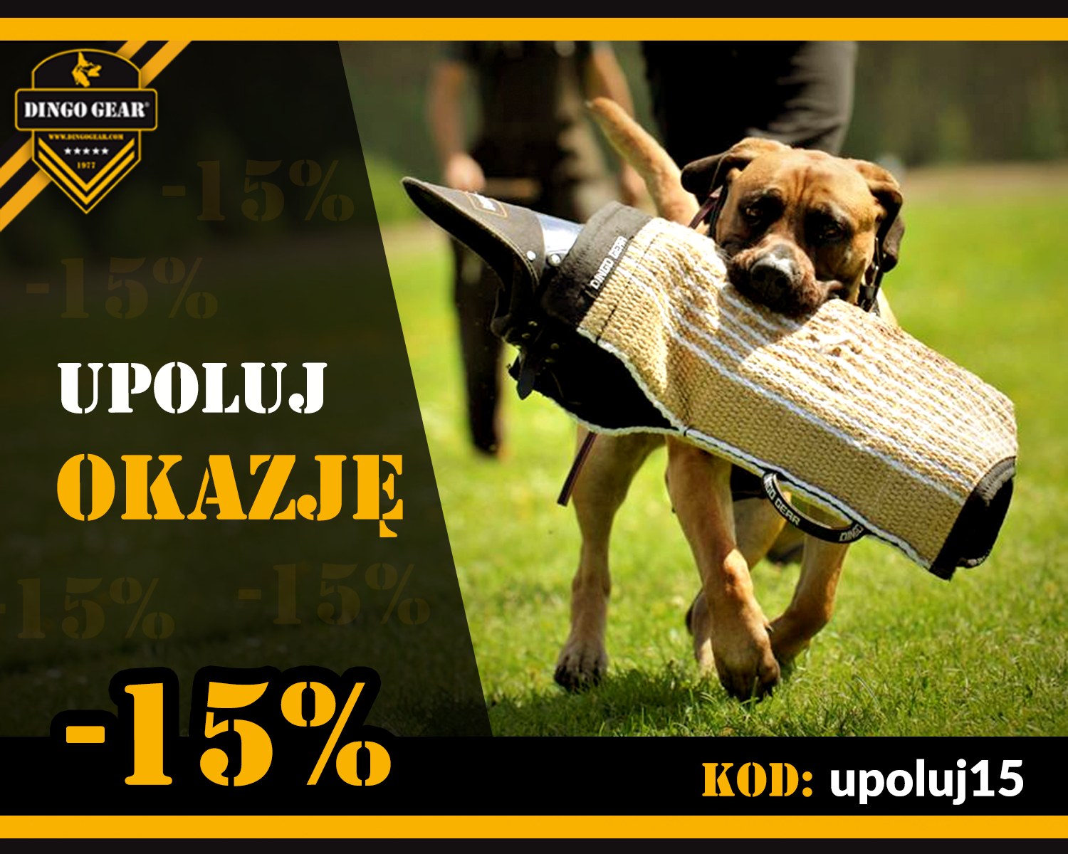 Upoluj okazję w dniach 20-22.10.2023 i skorzystaj z 15% rabatu