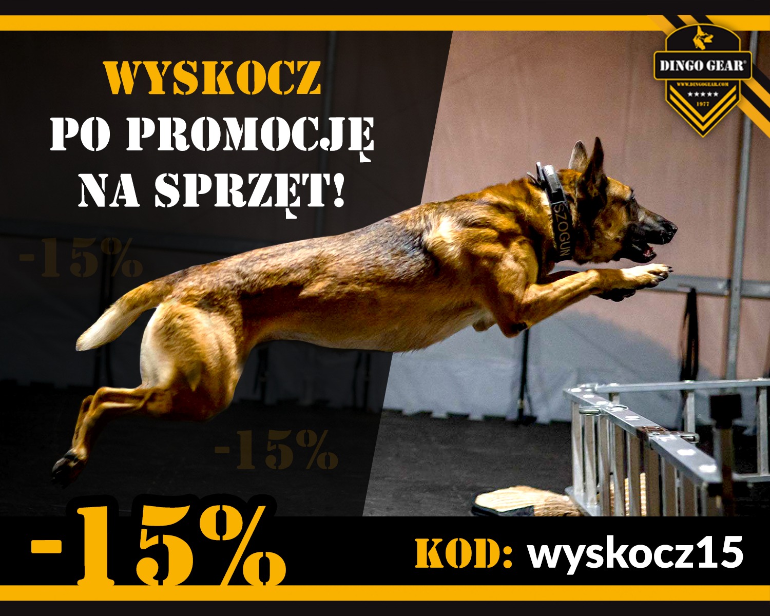 Wyskocz po ekwipunek treningowy w czasie promocji 19-21.04.2024.