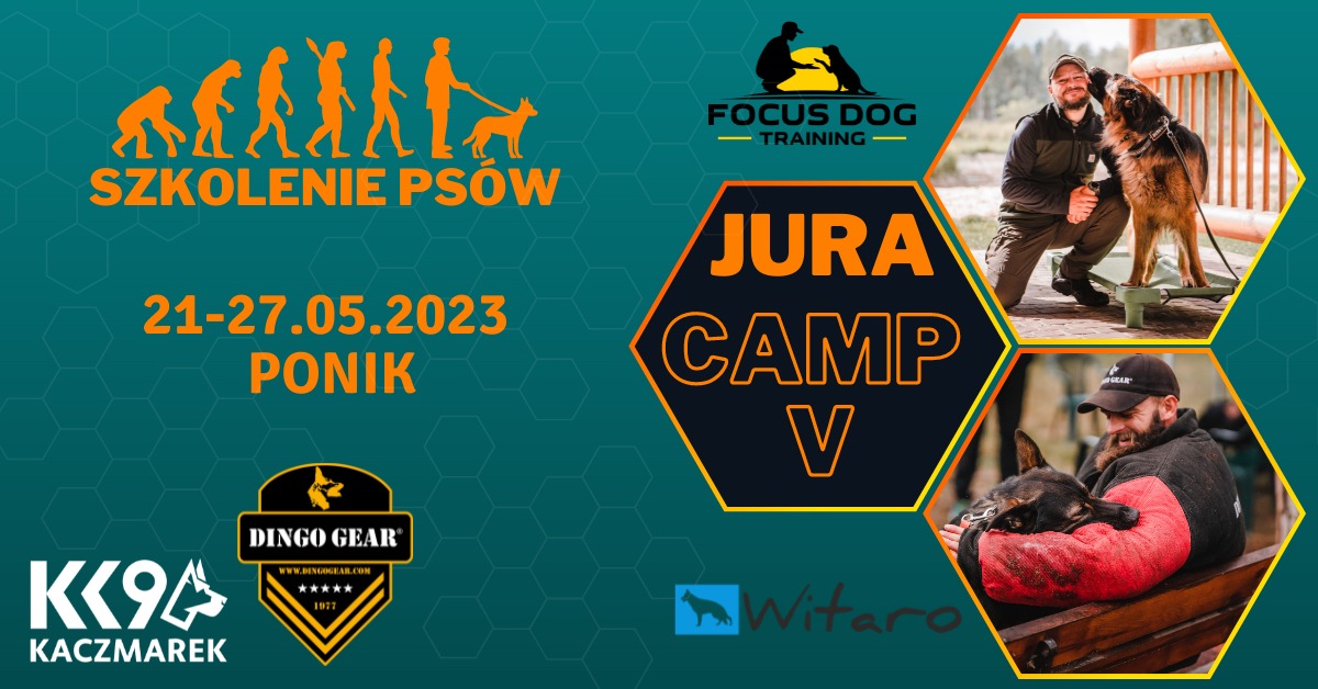 JURA CAMP Szkolenie Psów edycja IV-V i Dingo Gear