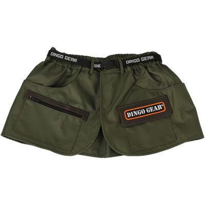 Pas do treningu dla przewodnika psa w kolorze khaki