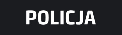 Napis drukowany z rzepem POLICJA (4x14cm)